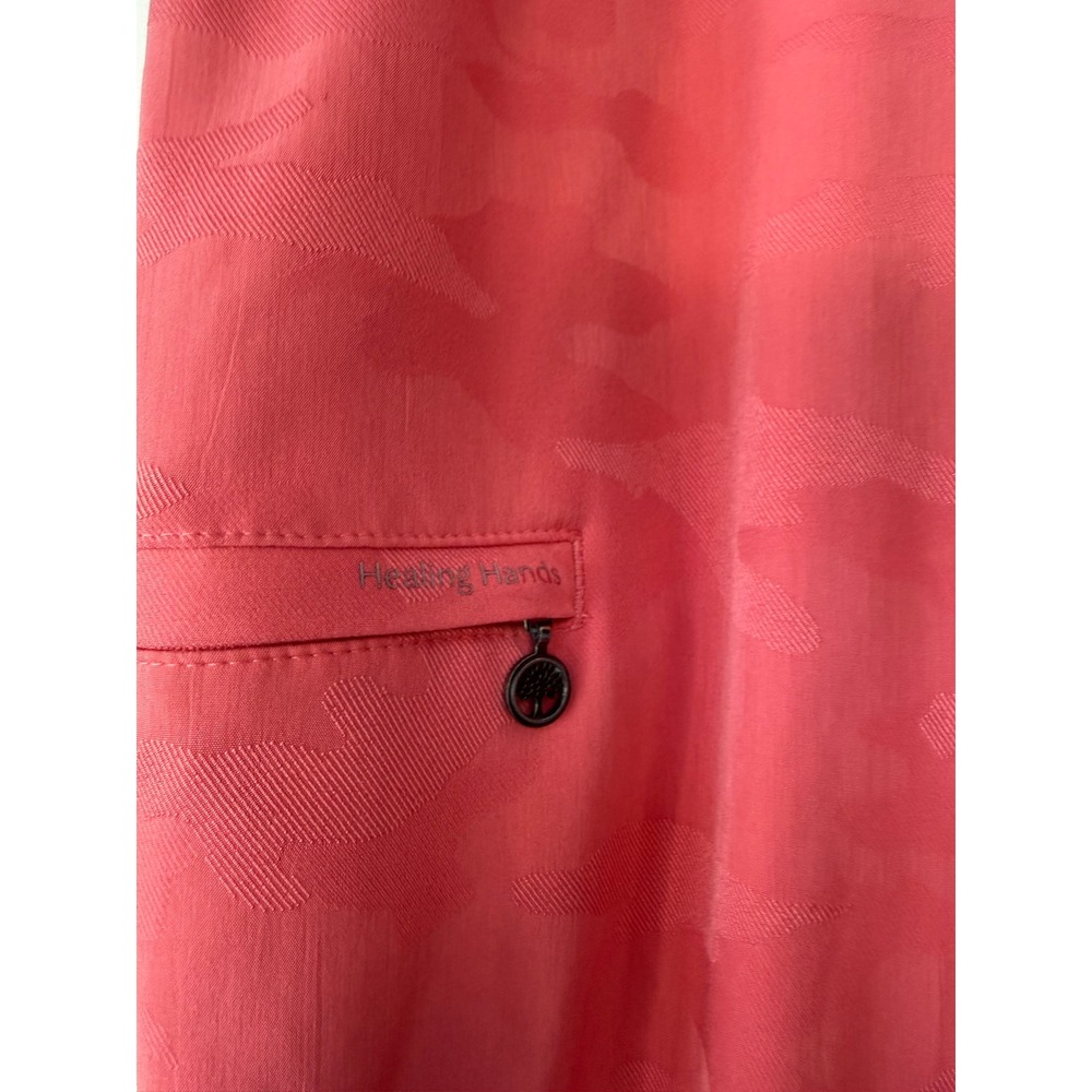 Healing Hands Purple Label Tate jogger scrub pants LP French rose camo nurse dr - Picture 2 of 7